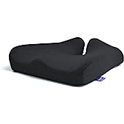 Photo 1 of Cushion Lab Patented Pressure Relief Seat Cushion for Long Sitting Hours on Office & Home Chair - Extra-Dense Memory Foam for Soft Support