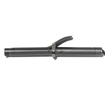 Photo 1 of T3 SinglePass Curl Professional Curling Iron Custom Blend Ceramic Long Barrel Curling and Wave Iron with Adjustable Heat Settings for Long-Lasting Curls and Waves 1 ¼ inch Graphite