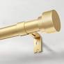 Photo 1 of IFELS cURTAIN Rods  Gold 30-120" A1