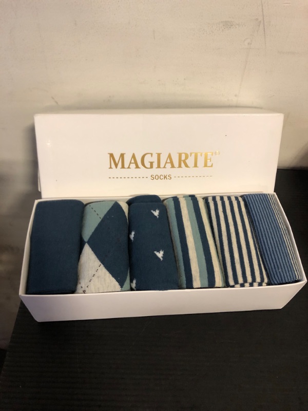 Photo 1 of Size L---Magiarte Men's Dress Socks