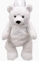 Photo 1 of Unipak 1874PL Polar Bear Backpack, Plush Toy, 16-inches High 