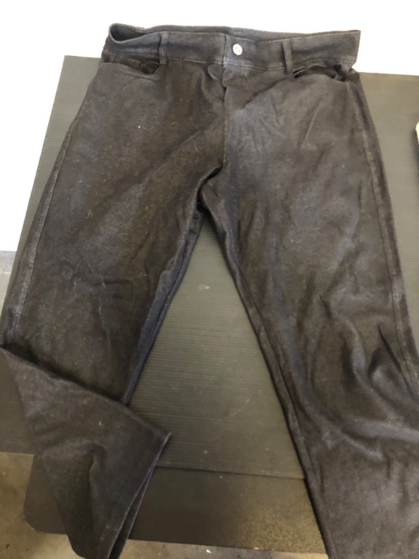 Photo 1 of Size XL-----Yelete Stretchy Skinny Jeggings Shorts & Capri Black 