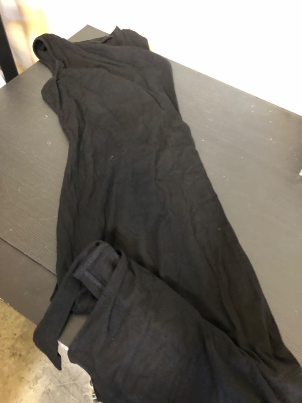 Photo 1 of Size L---Black Stretchy Long Dress