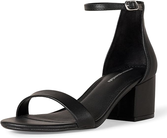 Photo 1 of Size 9---Amazon Essentials Women's Two Strap Heeled Sandal