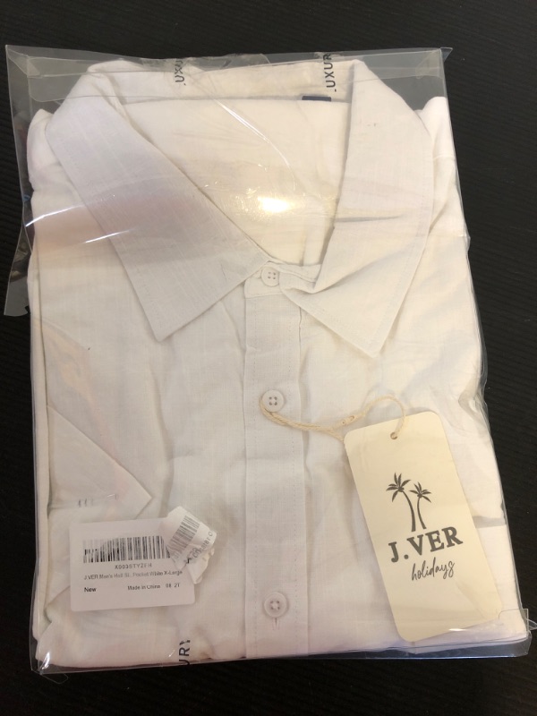 Photo 1 of Size XL---J.Ver Pocket White Shirt