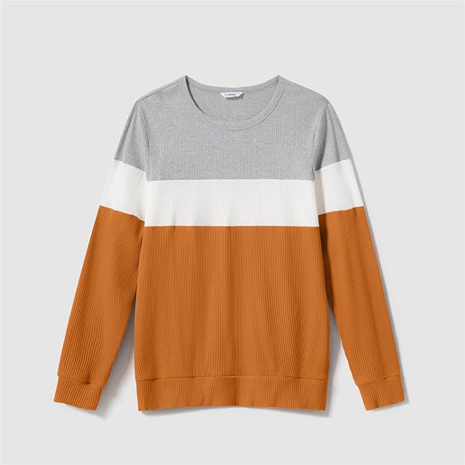 Photo 1 of Size L---PATPAT  Long Sleeve  Block  Sweatshirt 
