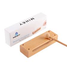 Photo 1 of Musical Wood Block Percussion Instrument with Mallet