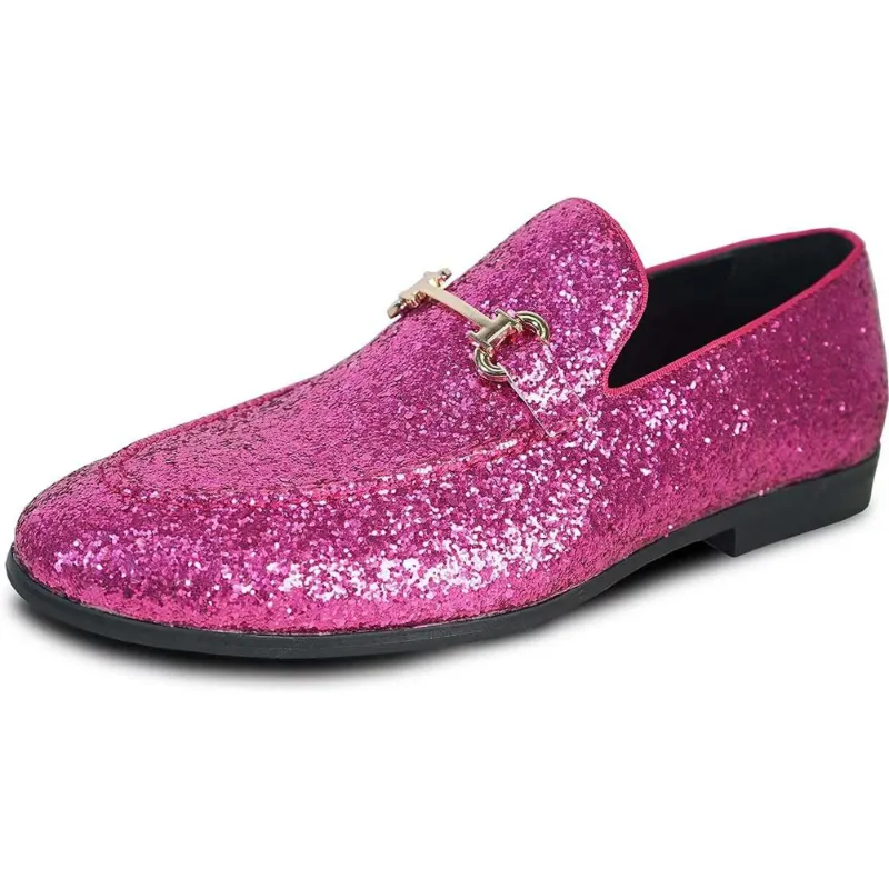 Photo 1 of Size 16---Men Dress Shoe PROM-2 Loafer Shoe for Prom & Wedding Medium Width Pink 
