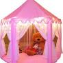Photo 1 of Monobeach Princess Tent Girls Large Playhouse Kids Castle Tent with Stars Light