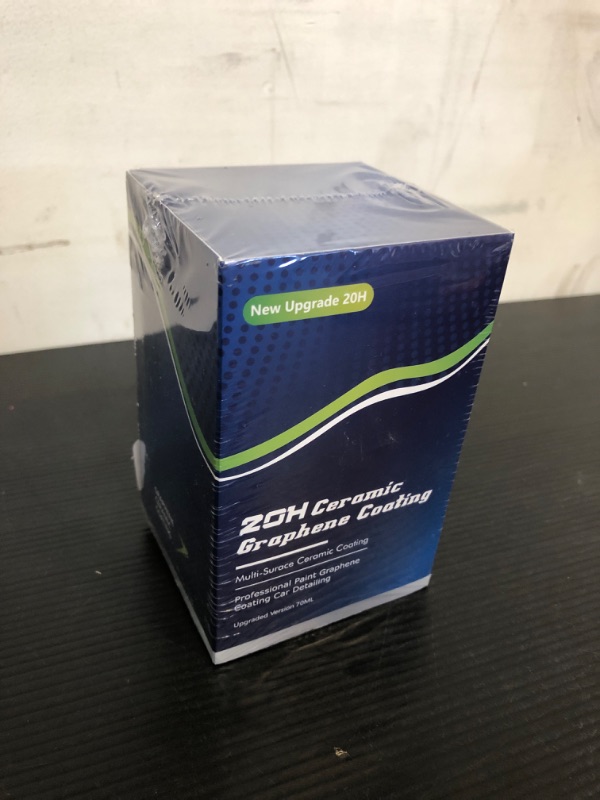 Photo 1 of 20H Advanced Graphene Ceramic Coating for Cars (70ml) - Car Detailing Kit, 10+ Years of Long Lasting Protection, Apply After Car Wash & Paint Correction, Ultra High Gloss Blcak-20H***factory sealed