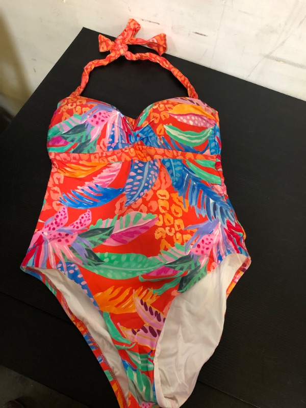 Photo 1 of Size 10---One Piece Bodysuit Swimwear Multicolor