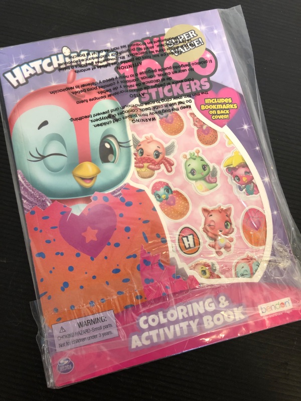 Photo 1 of Hatchimals Coloring Book Activity Stickers Set with Hatchimals Stickers Bundled with Separately Licensed Specialty Castle Doorhanger