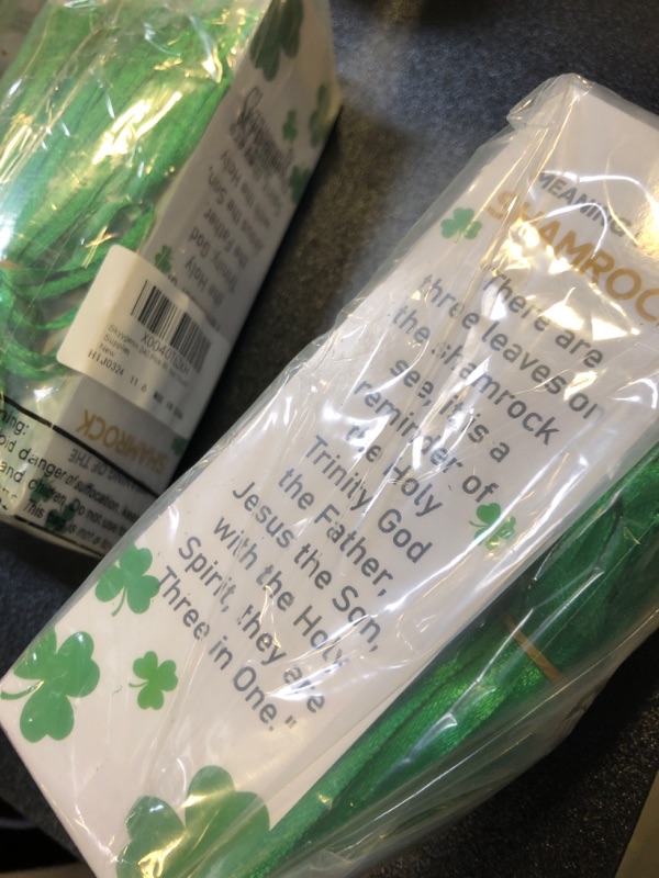 Photo 2 of 240 Pcs St. Patrick's Day Book Mark Bulk Religious Bookmarks Irish Christian Bookmarks with Inspirational Religious Scripture Bookmarks for St. Patrick's Day Sunday School Church Supplies
