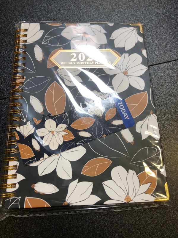 Photo 2 of 2024 Planner - AgePlace Daily & Academic Spiral Notebook (6.69" x 8.66") with Stickers, Weekly and Monthly Pages for Time Management, Ideal for Students, Teacher(Simple Style)