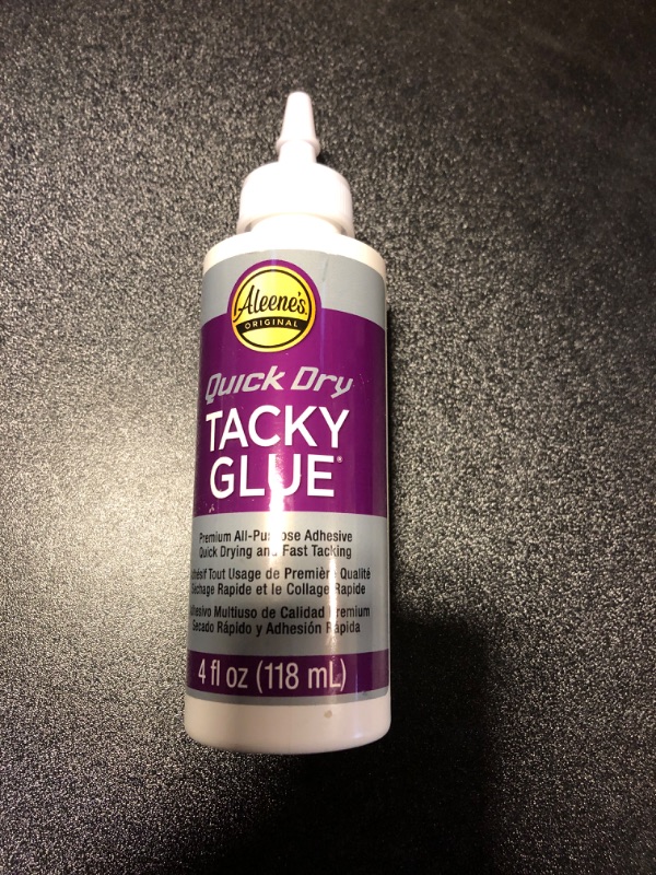 Photo 2 of Aleene's Quick Dry Tacky Glue 4oz, School Glue Supplies, Fast Dry Adhesive 4 FL OZ Glue