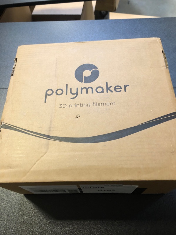 Photo 3 of Polymaker PA6-GF Nylon Filament 1.75mm Grey, 2kg Glass Fiber Nylon Filament 1.75, Cardboard Spool - PolyMide PA6-GF Warp Free Nylon 3D Printer Filament
