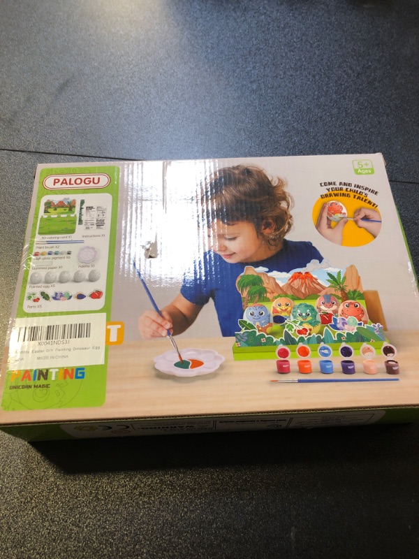 Photo 1 of Anditoy Paint Your Own Dinosaur Easter Eggs Crafts Kit for Kids Boys Girls Easter Basket Stuffers Gifts Party Favors
