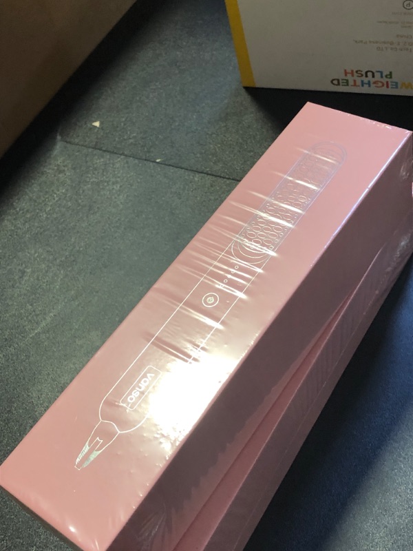 Photo 1 of Portable Hair Straightener Brush?Ionic Hair Straightener Brush with Ion Technology, Fast Heating, Anti-Scald, Hair Straightening Brush Comb for Women?Professional Salon at Home?Pink