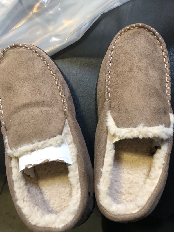 Photo 1 of 10-11 SLIP ON FUZZY COZY SLIPPERS 