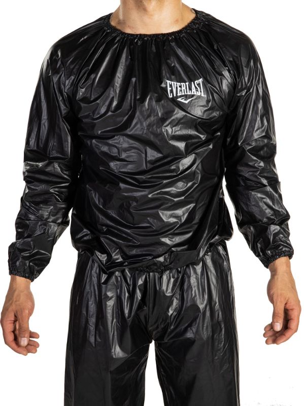 Photo 1 of Everlast PVC Sauna Suit, Medium/Large, Black
 