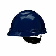 Photo 1 of SecureFit Hard Hat SecureFit H-710SFR-UV, Navy Blue, Non-Vented Cap Style Safety Helmet with Uvicator Sensor, 4-Point Pressure Diffusion Ratchet Suspension, ANSI Z87.1
