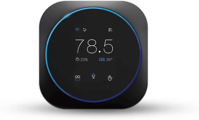 Photo 1 of Alpha Smart Thermostat with Voice Control, Connected Control Smart Phone Wi-Fi Thermostat, Touchscreen Color Display, DIY, Built-in Alexa. T18UTW-7-WIFI.
