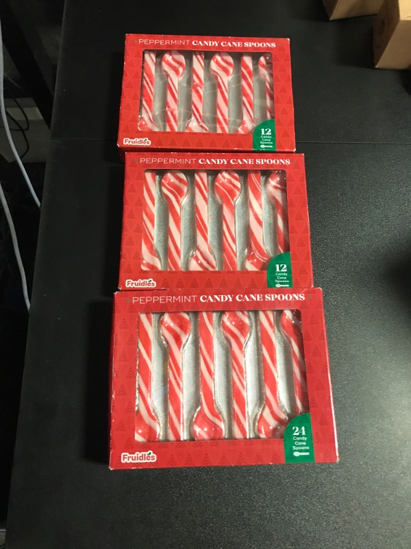 Photo 1 of CANDY CANE SPOONS 3 PACK 