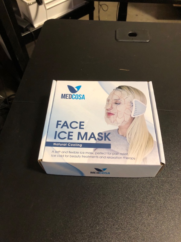 Photo 2 of Medcosa Face Mask | Feel Fresh Faced Every Day | Cooling Ice Pack for Women & Men | Perfect for Revitalising Skin, Migraine Relief & Post-Operation Recovery