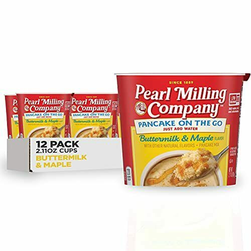 Photo 1 of Pearl Milling Company Pancake on the Go Pancake Mix Buttermilk & Maple Flavor 2.11 Oz 12 PACK 
EXP 5/17/2024