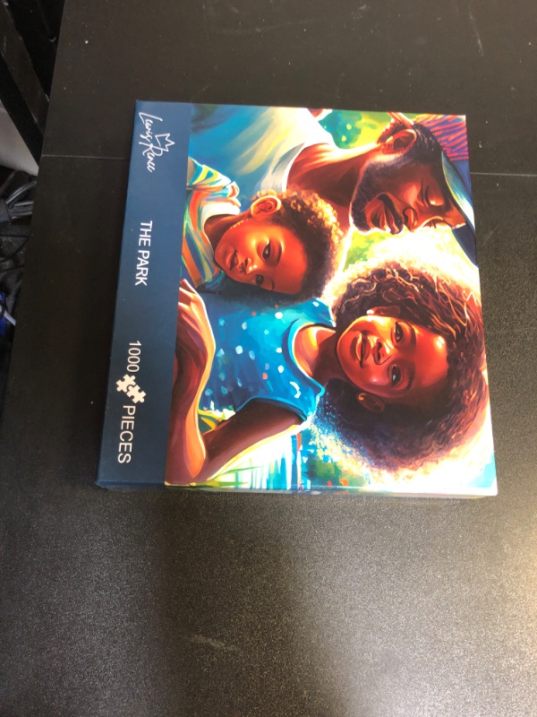 Photo 2 of 1000 Piece Puzzle for Adults Children African American Black Men Puzzle by LewisRenee (The Park)
