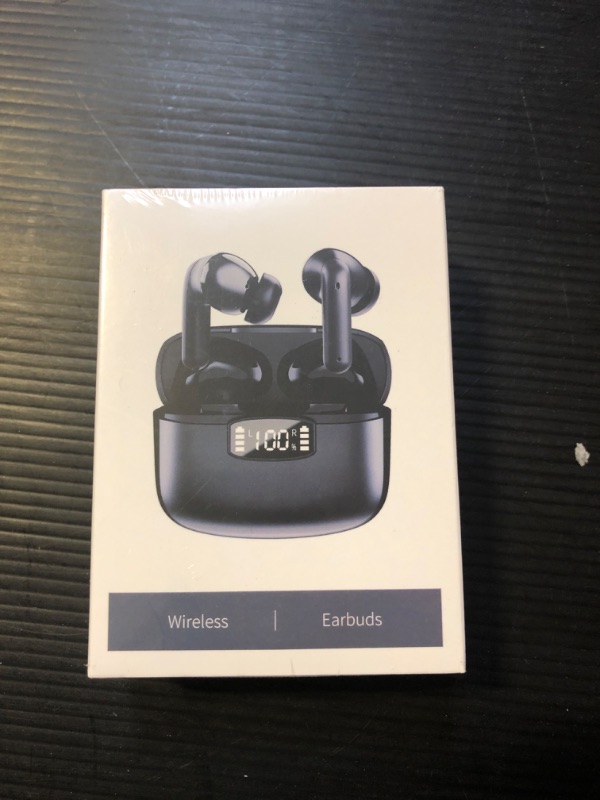 Photo 2 of Fommt Wireless Earbuds, Bluetooth 5.3 earphones, ENC Noise Cancelling, Bluetooth Earbuds With 40H Playtime,LED Power Display, Hi-Fi Stereo, Touch Control, IP7 Waterproof/Sweatproof Wireless Headphones