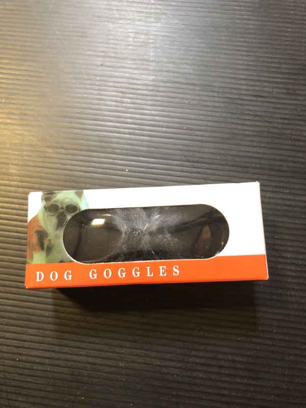 Photo 2 of [New Version] CocoPet Cool Dog Goggles Pet Sunglasses Eye Wear UV Protection Waterproof Sunglasses for Puppy Dogs Small Medium XS Black