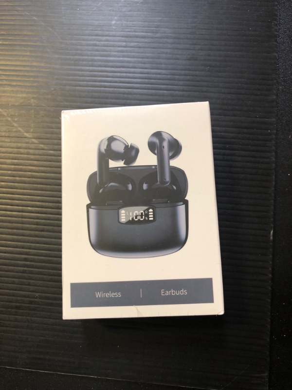 Photo 1 of Fommt Wireless Earbuds, Bluetooth 5.3 earphones, ENC Noise Cancelling, Bluetooth Earbuds With 40H Playtime LED Power Display, Hi-Fi Stereo, Touch Control, IP7 Waterproof/Sweatproof Wireless Headphones