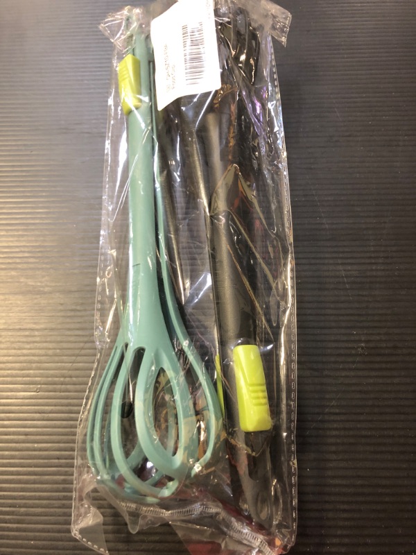 Photo 1 of 2 in 1 Food Clip &Multi-function Egg Beater,Bread Clip, Salad clip,Noodles Tongs?Multifunctional Kitchen Tool