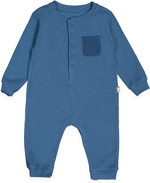 Photo 1 of 6M--Baby Boys Cotton Rompers – Toddler Boys Long-Short Sleeve Jumpsuits Cute Overalls