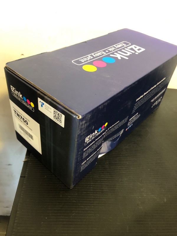 Photo 2 of E-Z Ink (TM TN760 Compatible Toner Cartridges Replacement for Brother TN-760 TN730 TN-730 to Use with MFC-L2710DW MFC-L2750DW HL-L2350DW HL-L2370DW HL-L2395DW HL-L2390DW DCP-L2550DW (Black, 2 Pack) 2 x Black