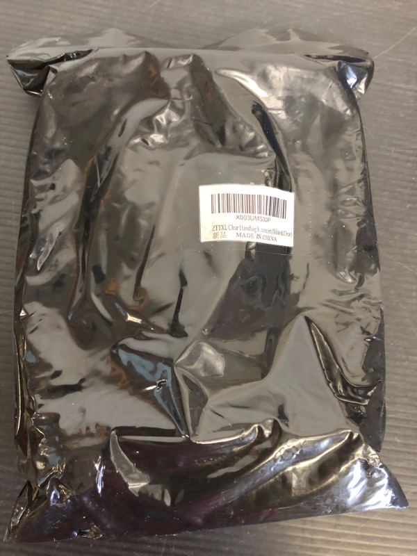 Photo 1 of ZTTXL Clear Handbag Suitable for women's stadiums, transparent cross -body bag approved by the concert White&clear