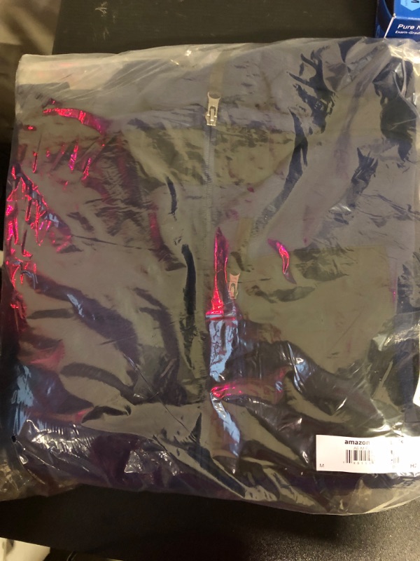 Photo 1 of Size M--Amazon Essentials Men's Full-Zip Fleece Jacket 