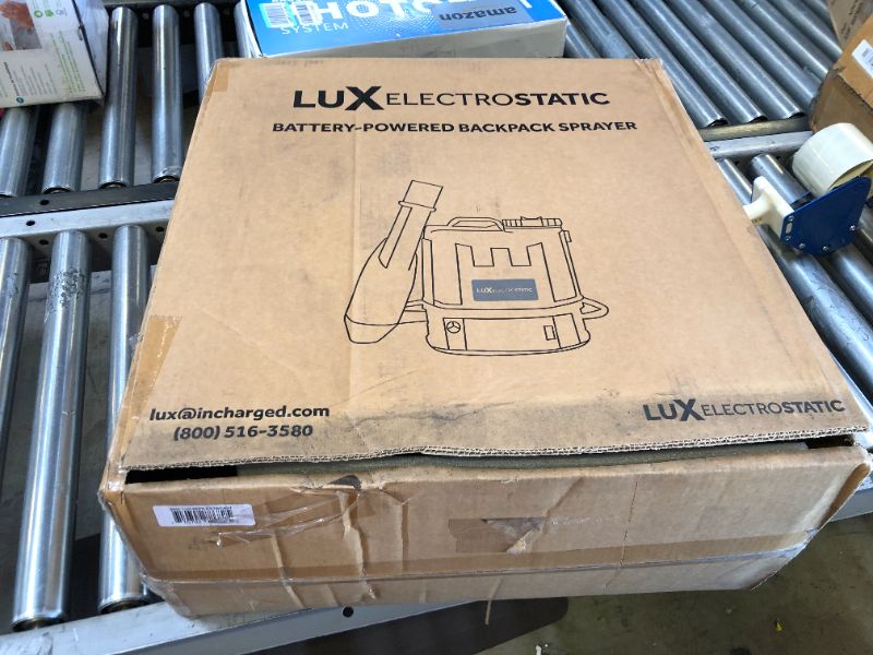 Photo 3 of LuxDisinfect Electrostatic Backpack Trigger Sprayer w/8' Hose (BKPKEXT)
