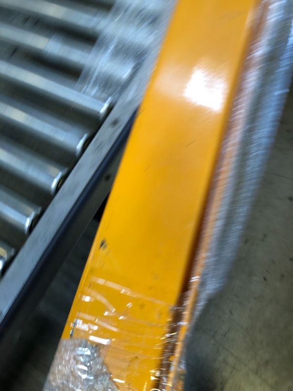 Photo 1 of VEVOR Forklift Extensions, 96 Inch Fork Extensions 5.5 Inch Width, Heavy Duty Fork Extensions for Forklifts, 1 Pair Forklift Extensions for Forklift Truck, Yellow 96 x 5.5 Inch