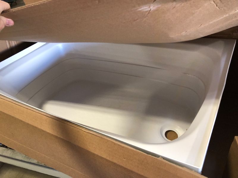 Photo 2 of Lippert 209653 Better Bath RV Bath Tub 24" x 36" White