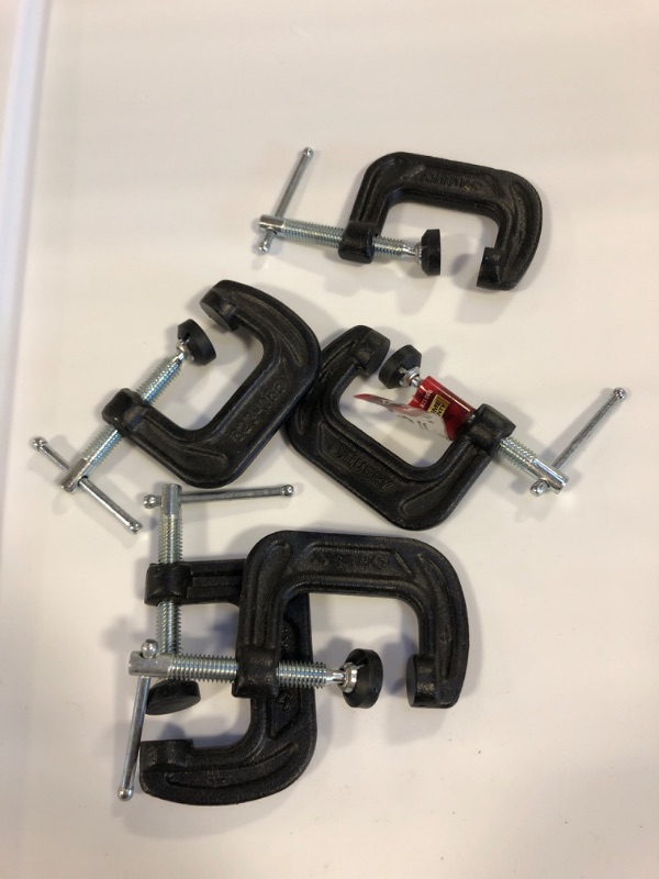 Photo 1 of  pack of 5 
Husky 1 in. C-Clamp
