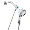 Photo 1 of Glacier Bay Push Release 6-Spray Wall Mount Handheld Shower Head 1.8 GPM in Chrome