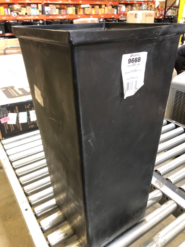 Photo 2 of Safco Products 9668 Plastic Liner for 21-Gallon Waste Receptacles, Sold Separately, Black