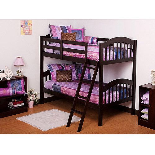 Photo 1 of Storkcraft Long Horn Classic Convertible Twin Bunk Bed Bedroom Espresso Box 1/2
