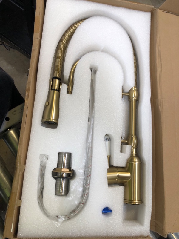 Photo 1 of faucet - gold 