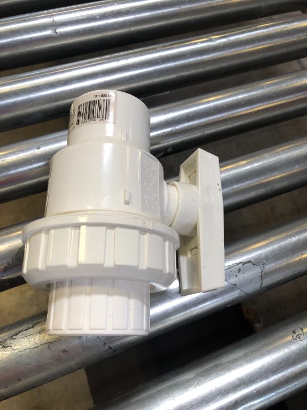 Photo 2 of 1-1/2 in. PVC Sch. 40 Single Union Slip x Slip Ball Valve
