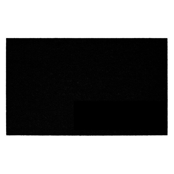 Photo 1 of Black, 24 W x 36 L door mat 