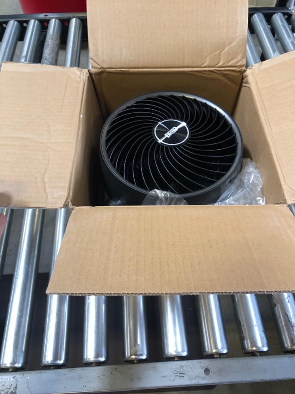 Photo 2 of Dreo Fan for Bedroom, 2023 New Desk Air Circulator Fan for Whole Room, 9 Inch, 70ft Strong Airflow, 120° adjustable tilt, 28db Low Noise, Quiet, 3 Speeds, Portable Table Fan for Office, Kitchen, Home Black