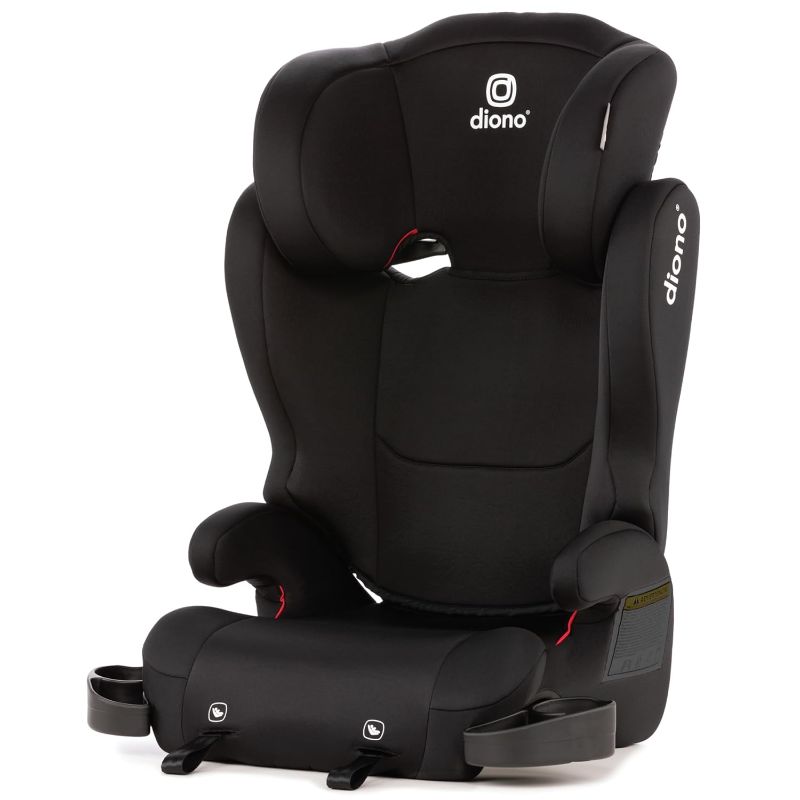Photo 1 of Diono Cambria 2 XL, Dual Latch Connectors, 2-in-1 Belt Positioning Booster Seat, High-Back to Backless Booster, Space and Room to Grow, 7 Headrest Positions, 8 Years 1 Booster Seat, Black
